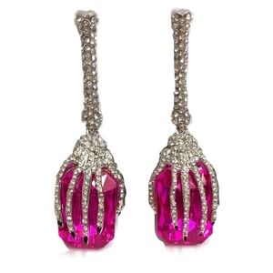 🆕 Ritch Witch Pink Stone Earrings 🩷 Betsey Johnson